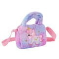 Kawaii Unicorn Pattern Plush Bag by DailySale