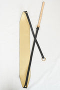Leather Waist Belt w/Gold Hardware by Boutique 23