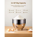 Kealive Stand Mixer - Electric Food Mixer Kitchen with 5.5QT by DailySale