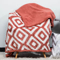 Kensie Super-Soft Reversible Sherpa Fleece Throw Blanket by DailySale