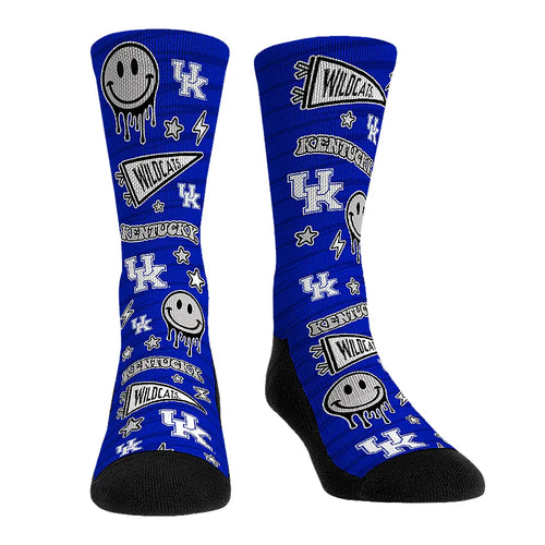 Kentucky Wildcats - Smiley Stickers by Rock 'Em Socks