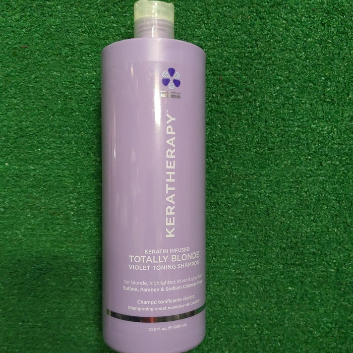 Keratherapy Totally Blonde Violet Toning Shampoo 33.8 oz