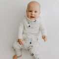 kerchief bib | celestial by Finn + Emma