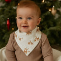 kerchief bib | deer to my heart by Finn + Emma