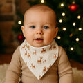 kerchief bib | deer to my heart by Finn + Emma