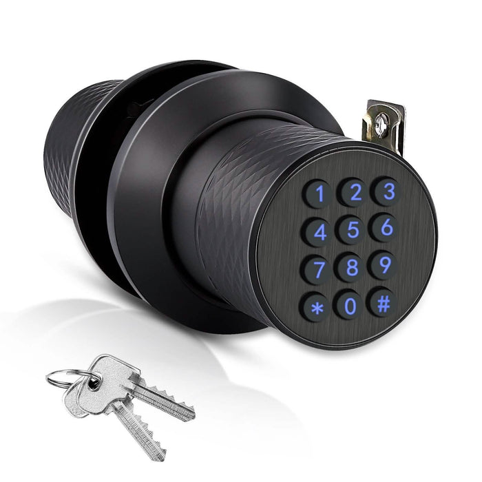 Keyless Smart Lock Digital Door Lock with Keypad & Spare Keys by DailySale