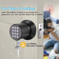 Keyless Smart Lock Digital Door Lock with Keypad & Spare Keys by DailySale