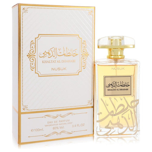 Khaltat Al Dhahabi by Nusuk Eau De Parfum Spray (Unisex) 3.4 oz for Men by Avera Group
