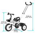 Kid Tricycle Stroller With Retractable Push Handle by DailySale