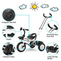 Kid Tricycle Stroller With Retractable Push Handle by DailySale