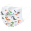 Kids 3-Ply Disposable Dinosaur Face Masks by DailySale