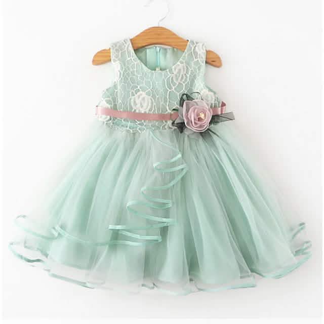 Kids Little Girls' Dress Flower Swing Dress by DailySale