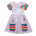 Kids Little Girls' Knee-length Short Sleeve Dress by DailySale