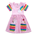Kids Little Girls' Knee-length Short Sleeve Dress by DailySale