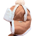 Kids Sherpa Aviator Winter Hat with Ear Flaps | Warm Fleece Pullover by ozznekshoes
