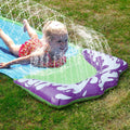 Kids Single Water Slide Lawn Surfing Racing Lane Slip Splash Spray Sprinkler by DailySale