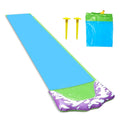 Kids Single Water Slide Lawn Surfing Racing Lane Slip Splash Spray Sprinkler by DailySale