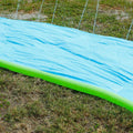Kids Single Water Slide Lawn Surfing Racing Lane Slip Splash Spray Sprinkler by DailySale