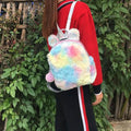 Kids Soft Tie-Dye Unicorn Backpack by DailySale
