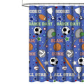 Kidz Mix Game Day Shower Curtain by DailySale