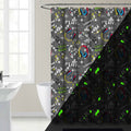 Kidz Mix Game on Glow-in-the-Dark Shower Curtain by DailySale