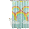 Kidz Mix Rainbow Clouds Shower Curtain by DailySale