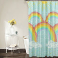 Kidz Mix Rainbow Clouds Shower Curtain by DailySale