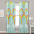 Kidz Mix Rainbow Clouds Window Panel Pair by DailySale