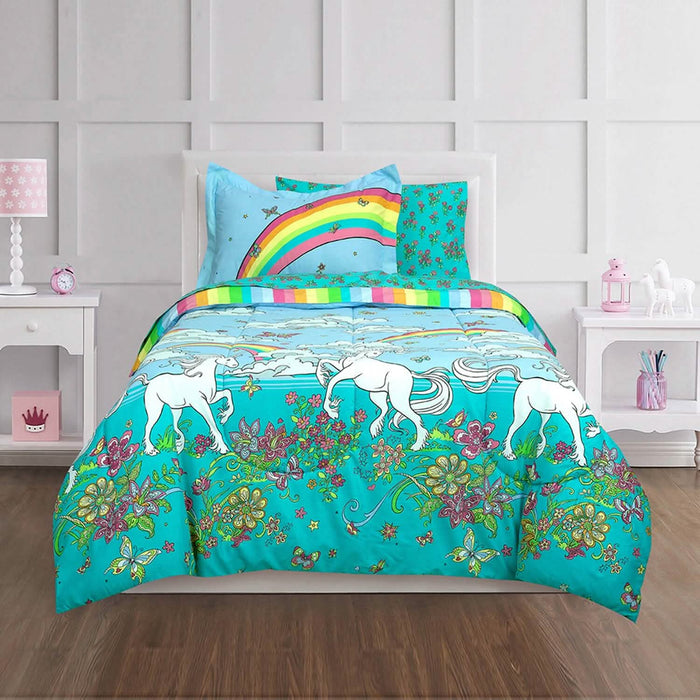 Kidz Mix Rainbow Unicorn Bed in a Bag by DailySale