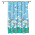 Kidz Mix Unicorn Rainbow Shower Curtain by DailySale