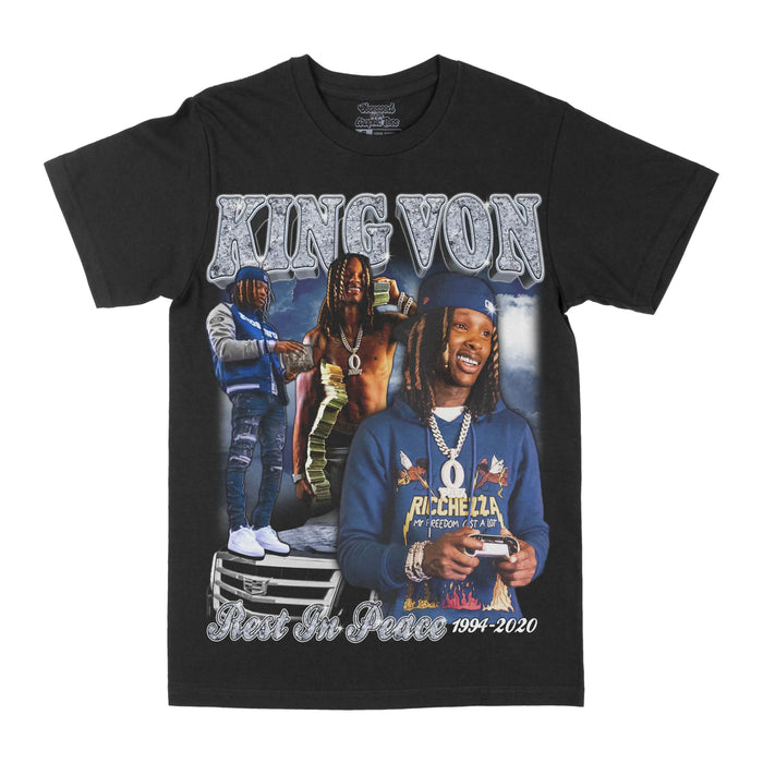King Von RIP Graphic Tee by Obsessed with graphic tees