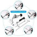 Kitchen Chef Knife Sharpener Fixed Rotation Angle with 4 Whetstones by DailySale