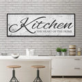 Kitchen Is The Heart Of The Home Sign II by Tailored Canvases
