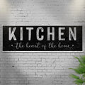 Kitchen Is The Heart Of The Home Sign III by Tailored Canvases