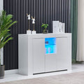 Kitchen Sideboard Cupboard with LED Light by DailySale