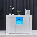 Kitchen Sideboard Cupboard with LED Light by DailySale