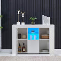 Kitchen Sideboard Cupboard with LED Light by DailySale