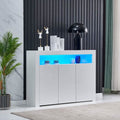 Kitchen Sideboard Cupboard with LED Light by DailySale