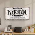 Kitchen Sign VII by Tailored Canvases