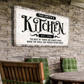 Kitchen Sign VII by Tailored Canvases