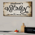 Kitchen Sign XI by Tailored Canvases