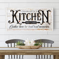 Kitchen Sign XII by Tailored Canvases