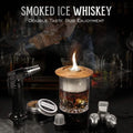 Kitypartsy Cocktail Smoker With Torch, Wood Chips, and Stainless Steel Ice Cubes by DailySale