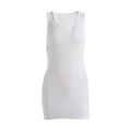 Kliou Cotton Sleeveless V-Neck Ladies Dress by DailySale