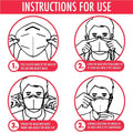 KN95 Protective Breathable Outdoor Face Mask with Nose Clip by DailySale