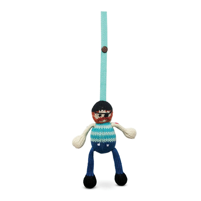 knit stroller toy | jack the sailor by Finn + Emma