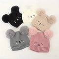 Knitted Beanie Hat, Cute Cold-proof Winter Hat For 6-24 Months Baby Girls by DailySale