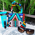 Knot Africa Print Mini Bag by Duma Mbili LLC
