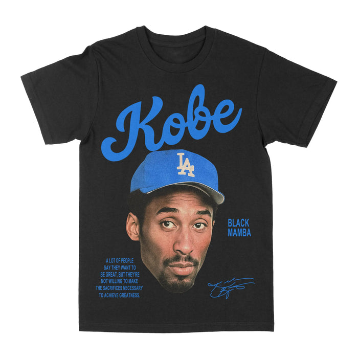 Kobe "Black Mamba Dodgers" Graphic Tee by Obsessed with graphic tees