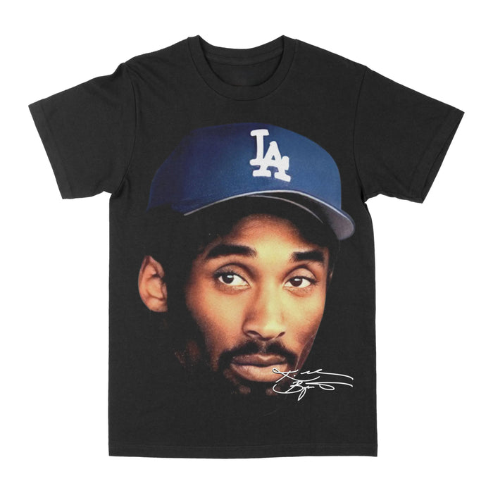 Kobe Bryant "Big Face Dodgers" Graphic Tee by Obsessed with graphic tees
